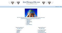 Desktop Screenshot of besttherapy4me.com